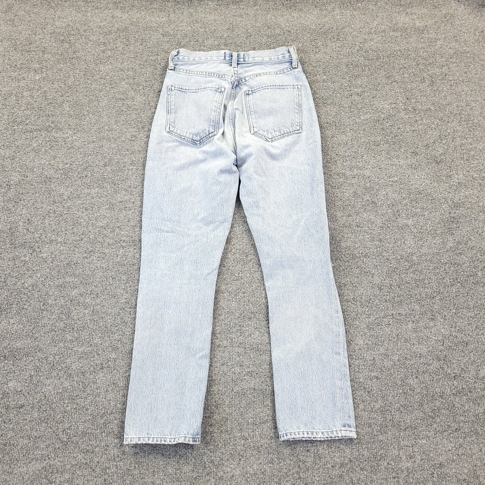 Agolde Riley High Rise Straight Crop Jeans Womens 24x25.5‎ Straight Cotton USA - Picture 2 of 11